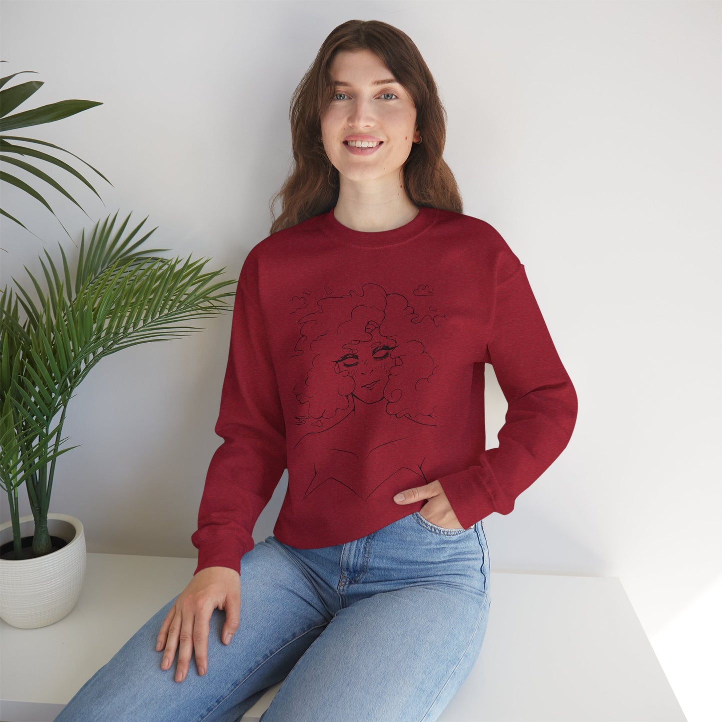 Copy of Unisex Heavy Blend™ Crewneck Sweatshirt - Air Girl