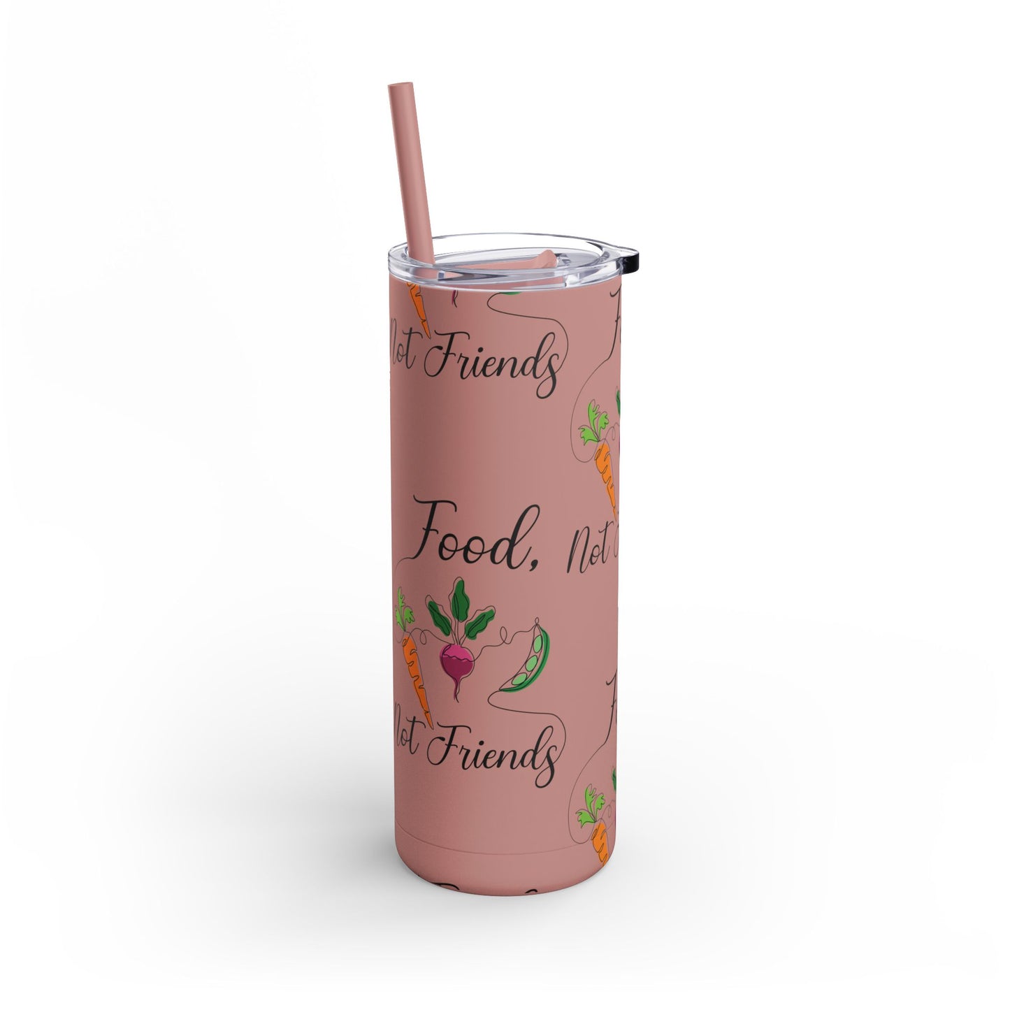 Maars Maker Skinny Matte Tumbler, 20oz - Vegan Design