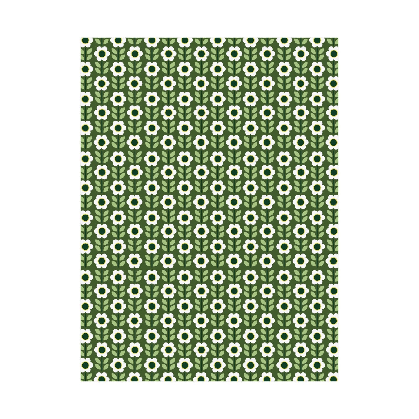 Matte Vertical Posters - Daisy Maze