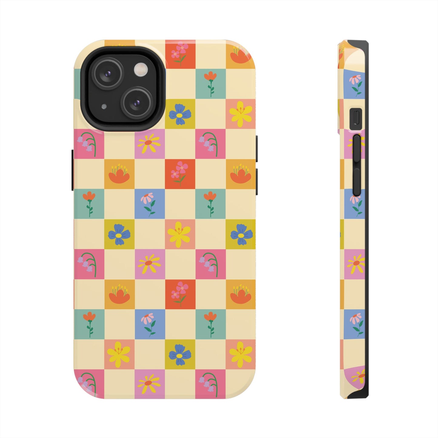 Tough Phone Cases - Flower Pattern