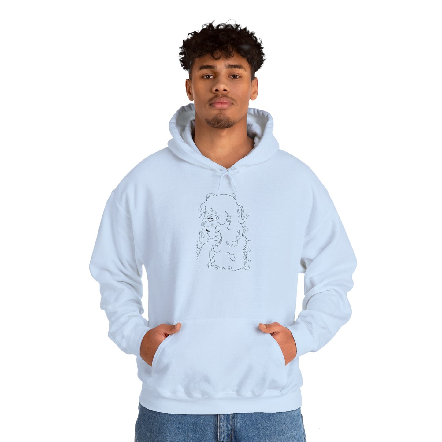 Unisex Heavy Blend™ Hooded Sweatshirt - Water Girl