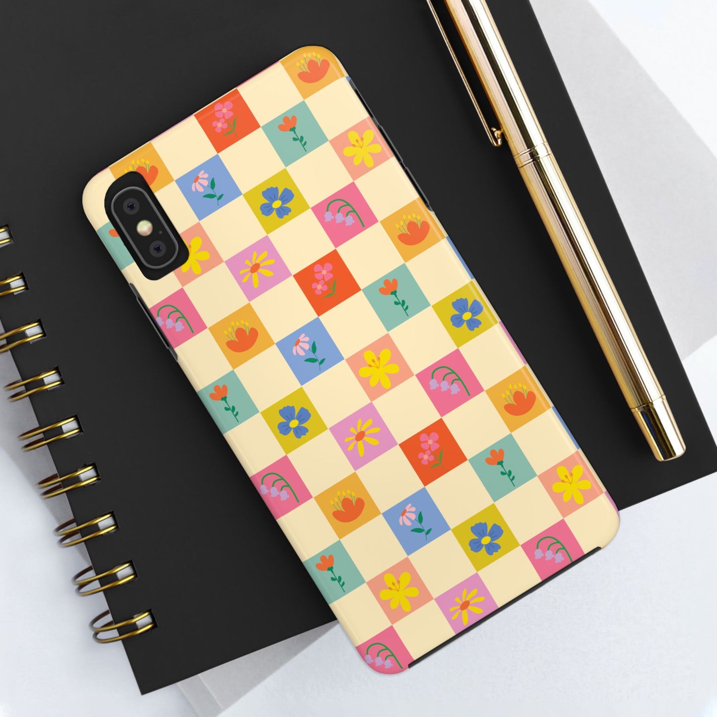 Tough Phone Cases - Flower Pattern