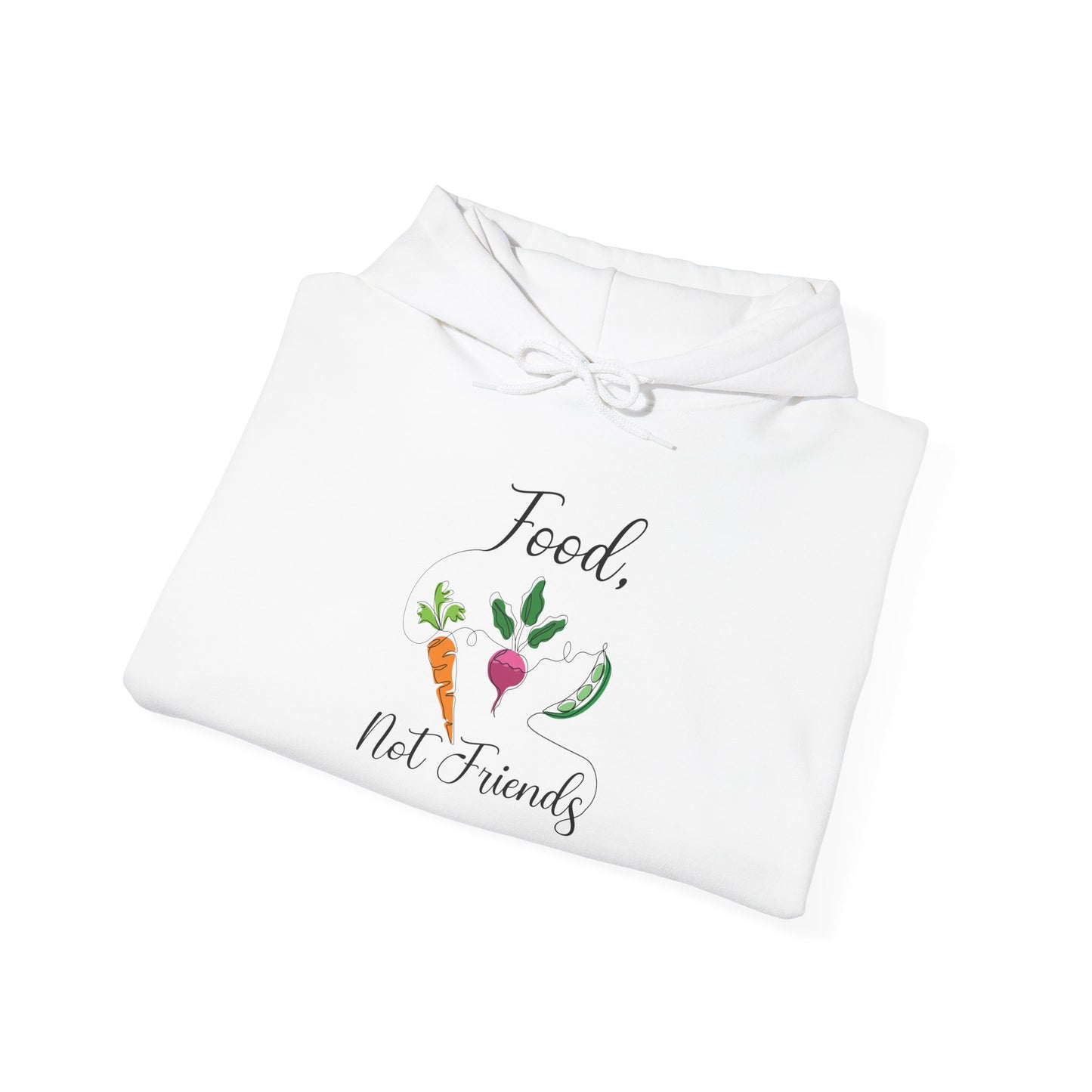 Unisex Heavy Blend™ Hooded Sweatshirt - Food not Friends