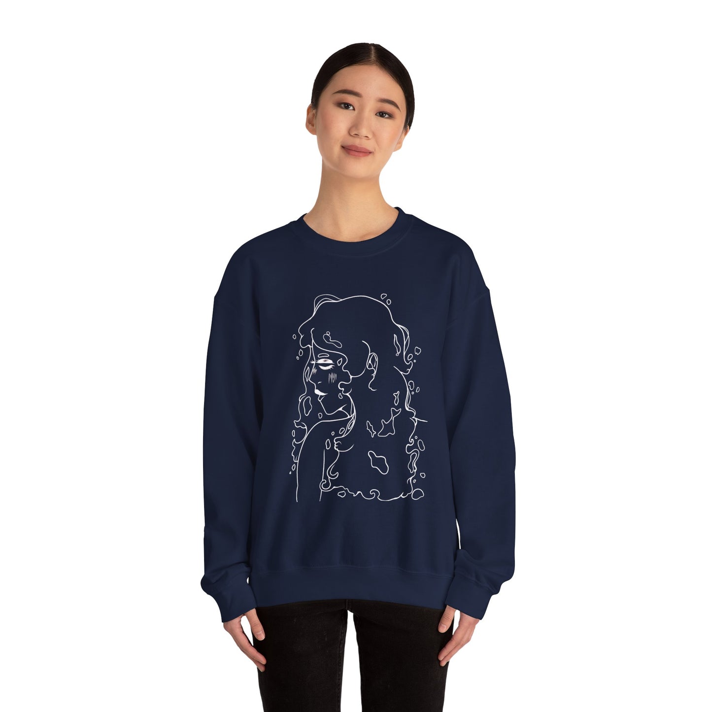 Copy of Unisex Heavy Blend™ Crewneck Sweatshirt - Water Girl