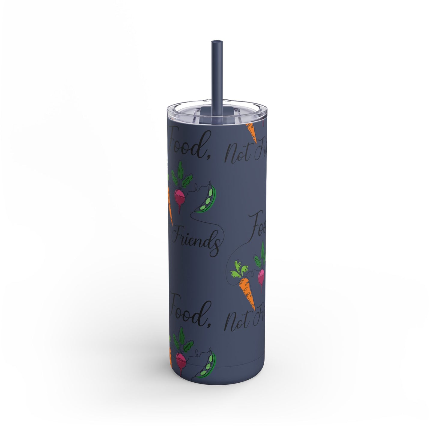 Maars Maker Skinny Matte Tumbler, 20oz - Vegan Design