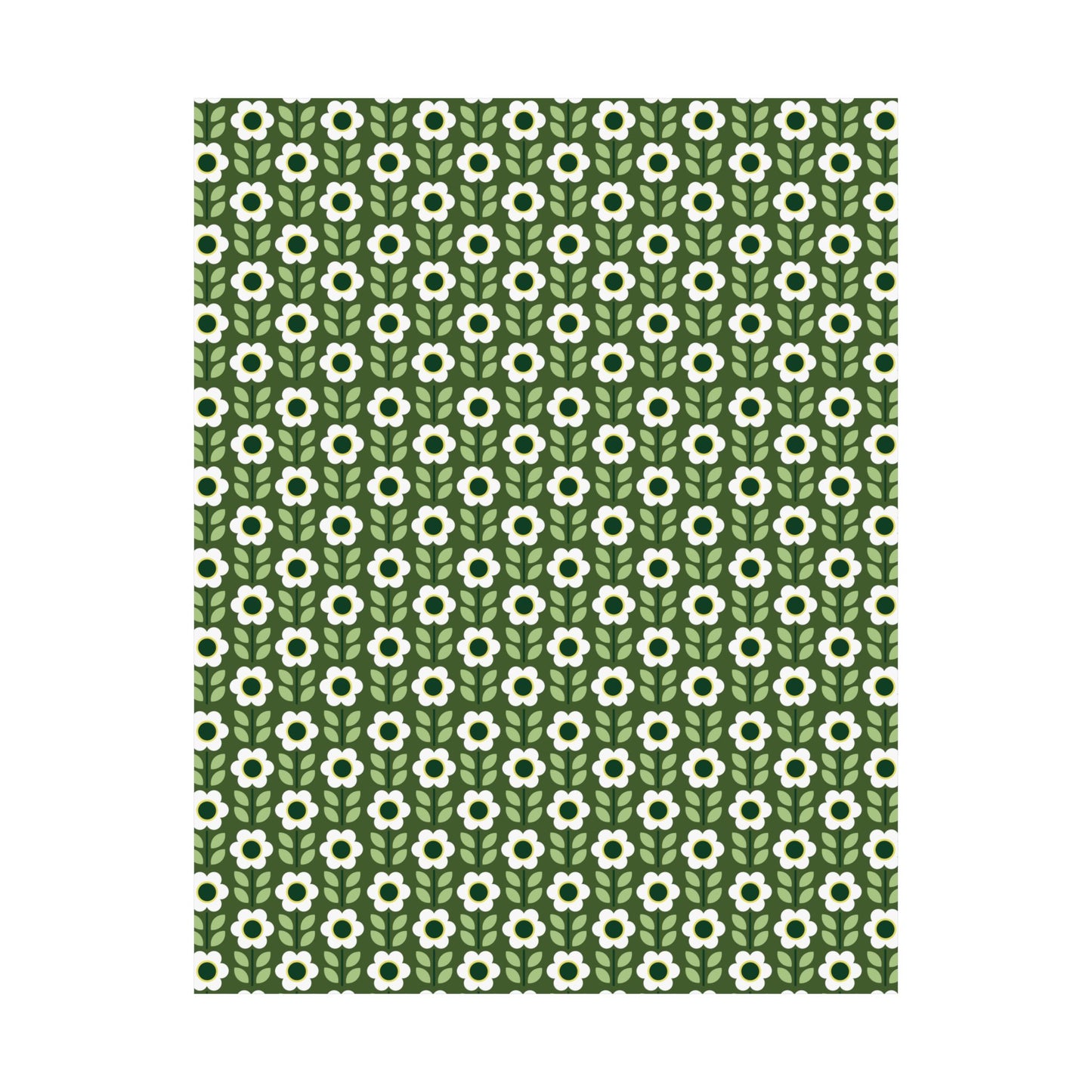Matte Vertical Posters - Daisy Maze