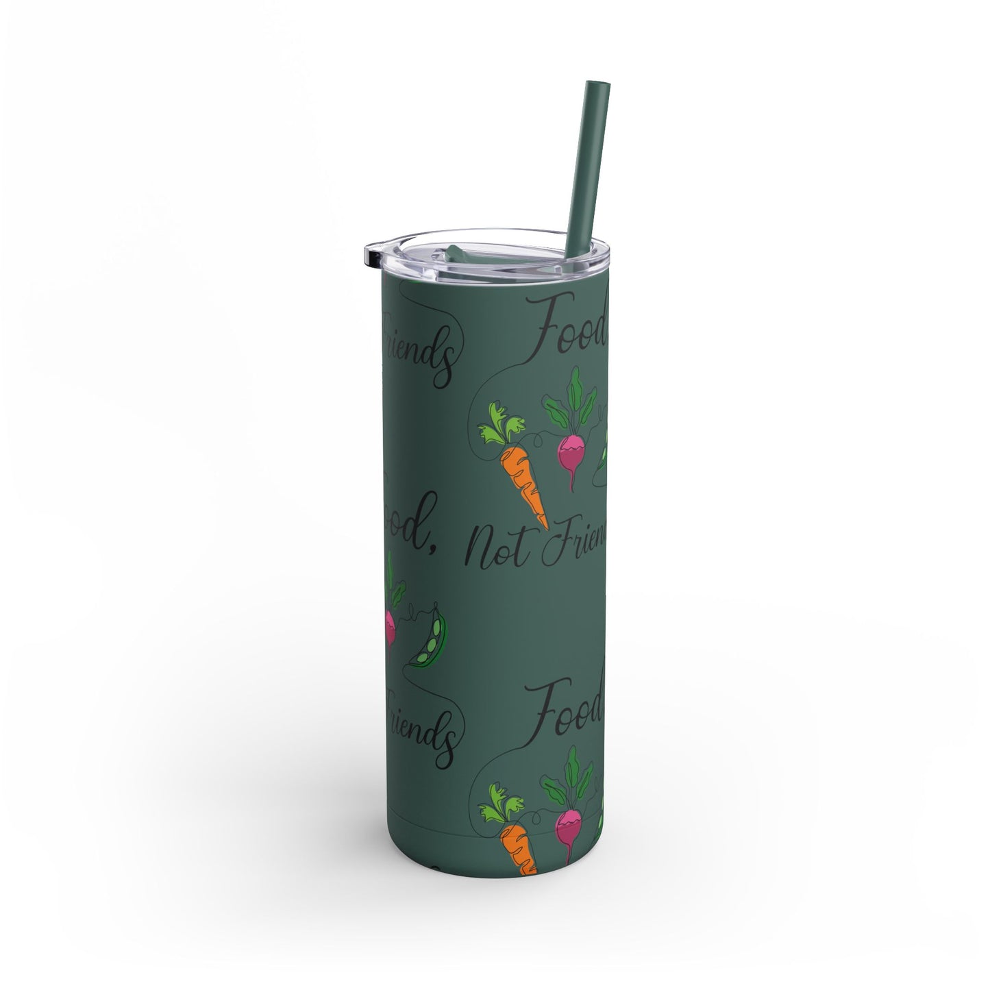 Maars Maker Skinny Matte Tumbler, 20oz - Vegan Design