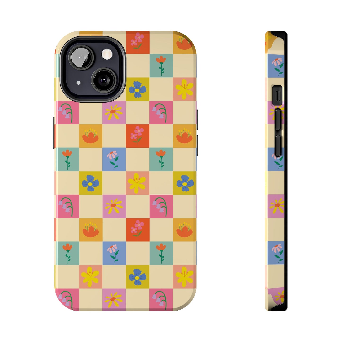 Tough Phone Cases - Flower Pattern