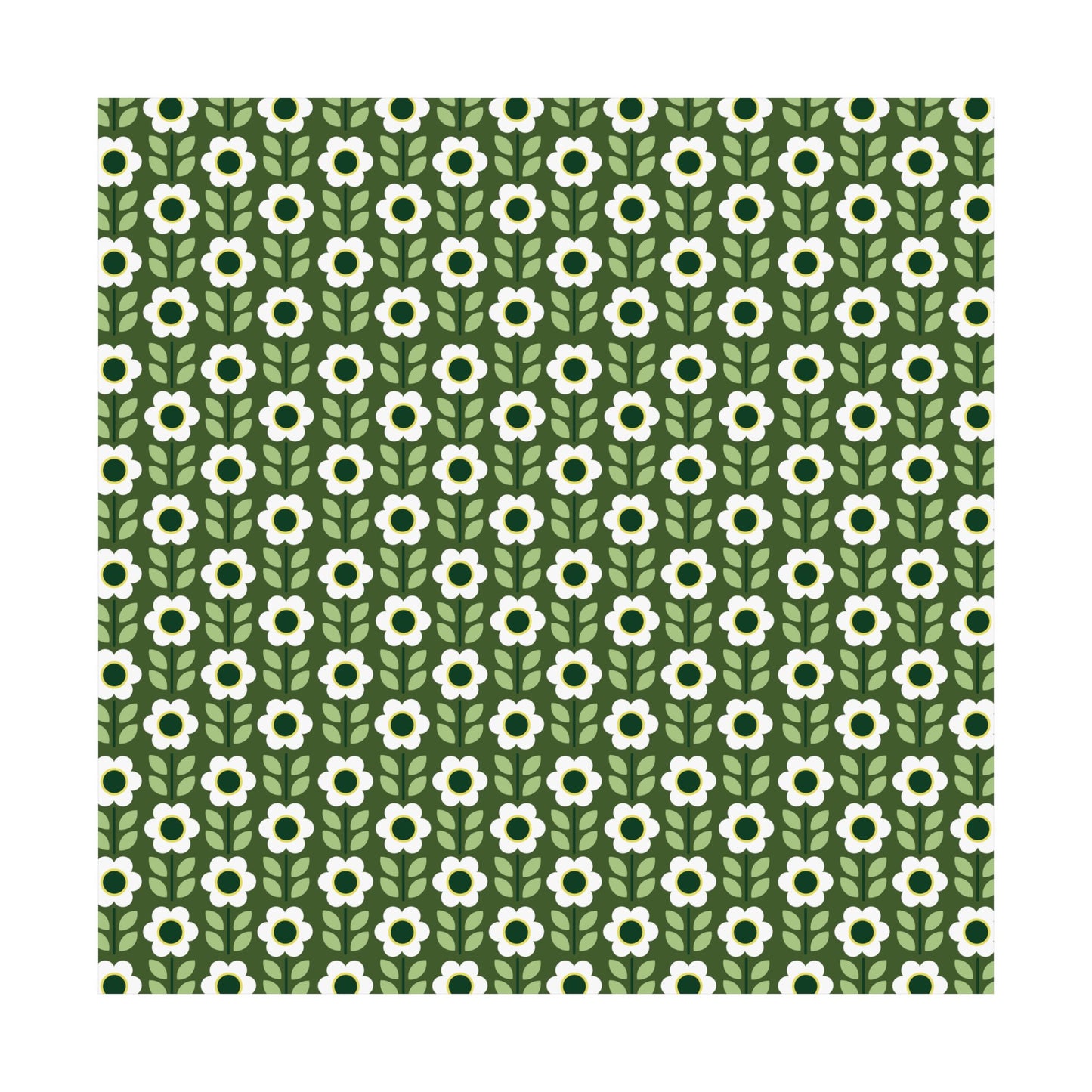 Matte Vertical Posters - Daisy Maze