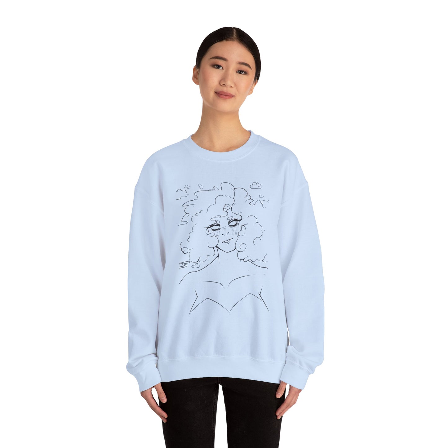 Copy of Unisex Heavy Blend™ Crewneck Sweatshirt - Air Girl