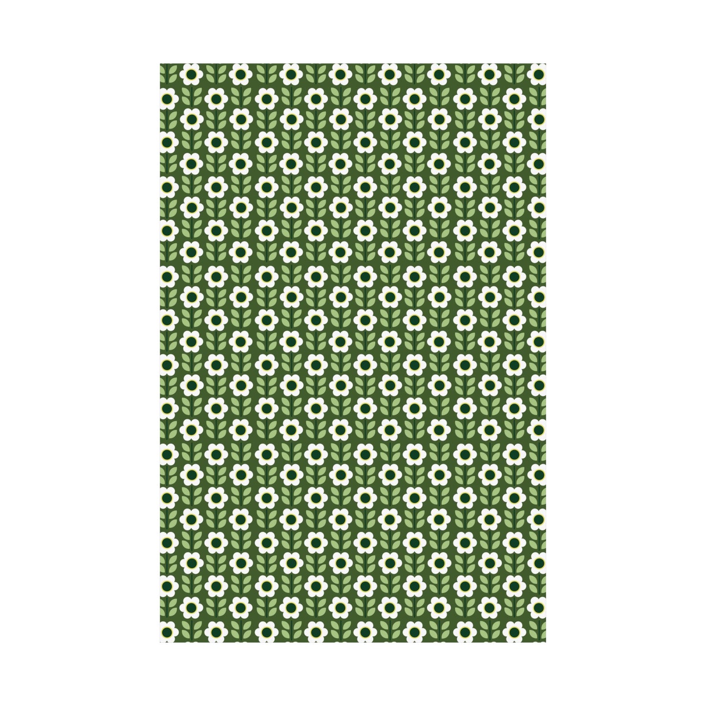 Matte Vertical Posters - Daisy Maze