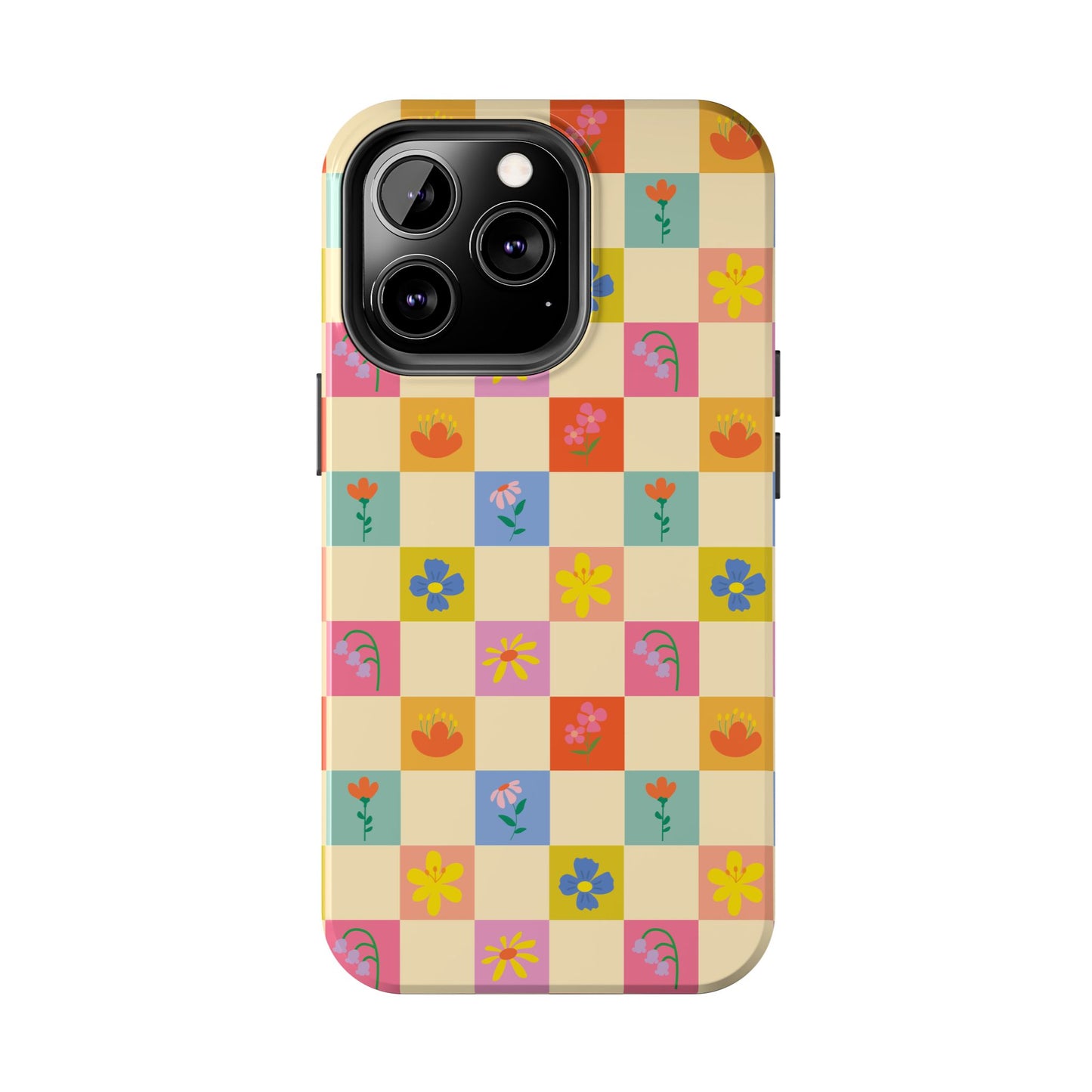 Tough Phone Cases - Flower Pattern