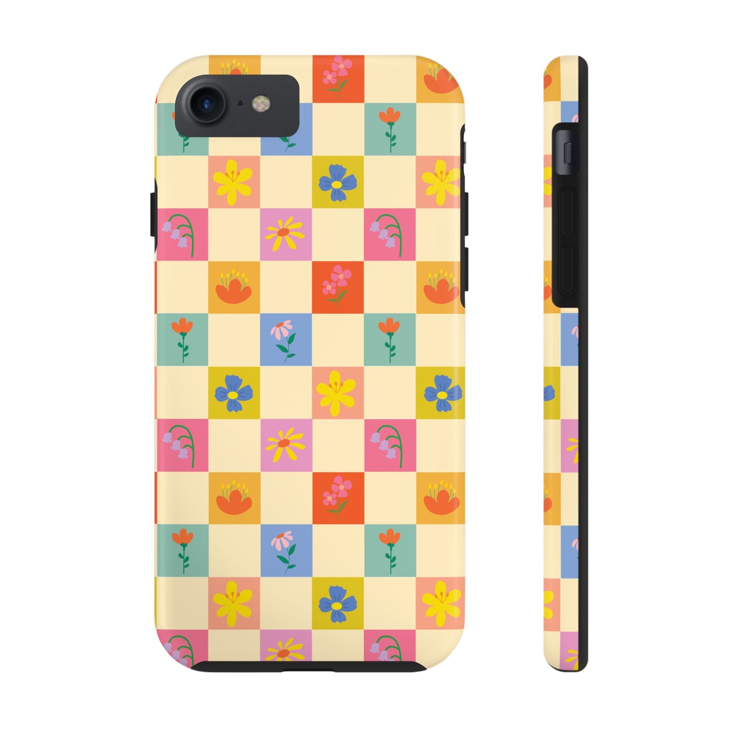 Tough Phone Cases - Flower Pattern