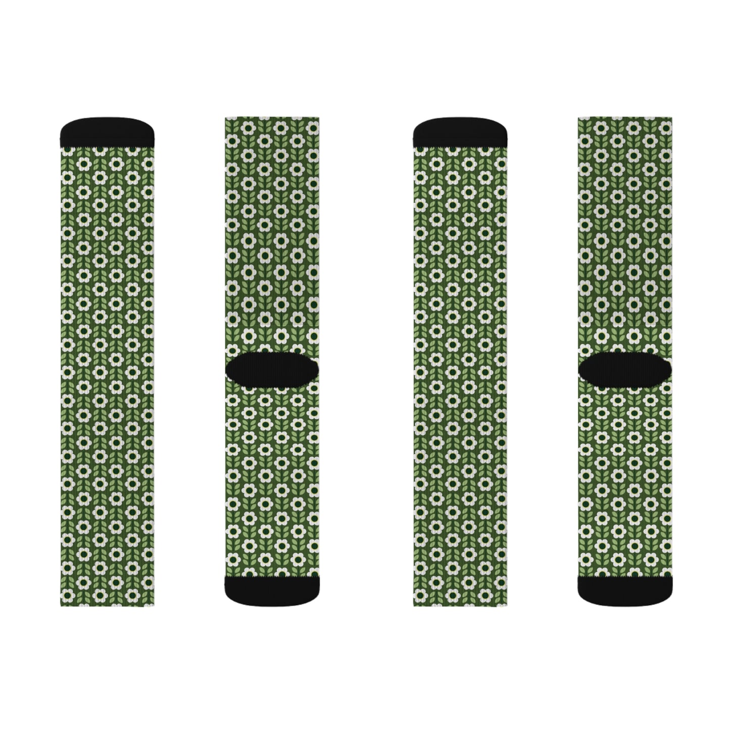 Sublimation Socks - Daisy Maze