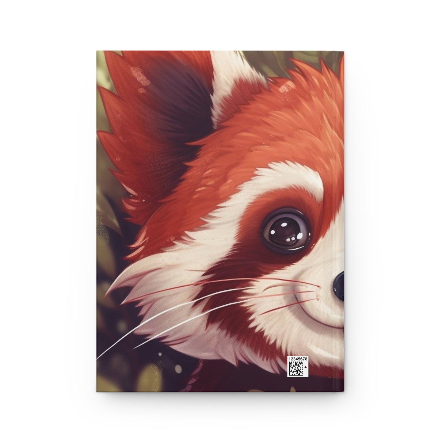 Hardcover Journal Matte - Red Panda