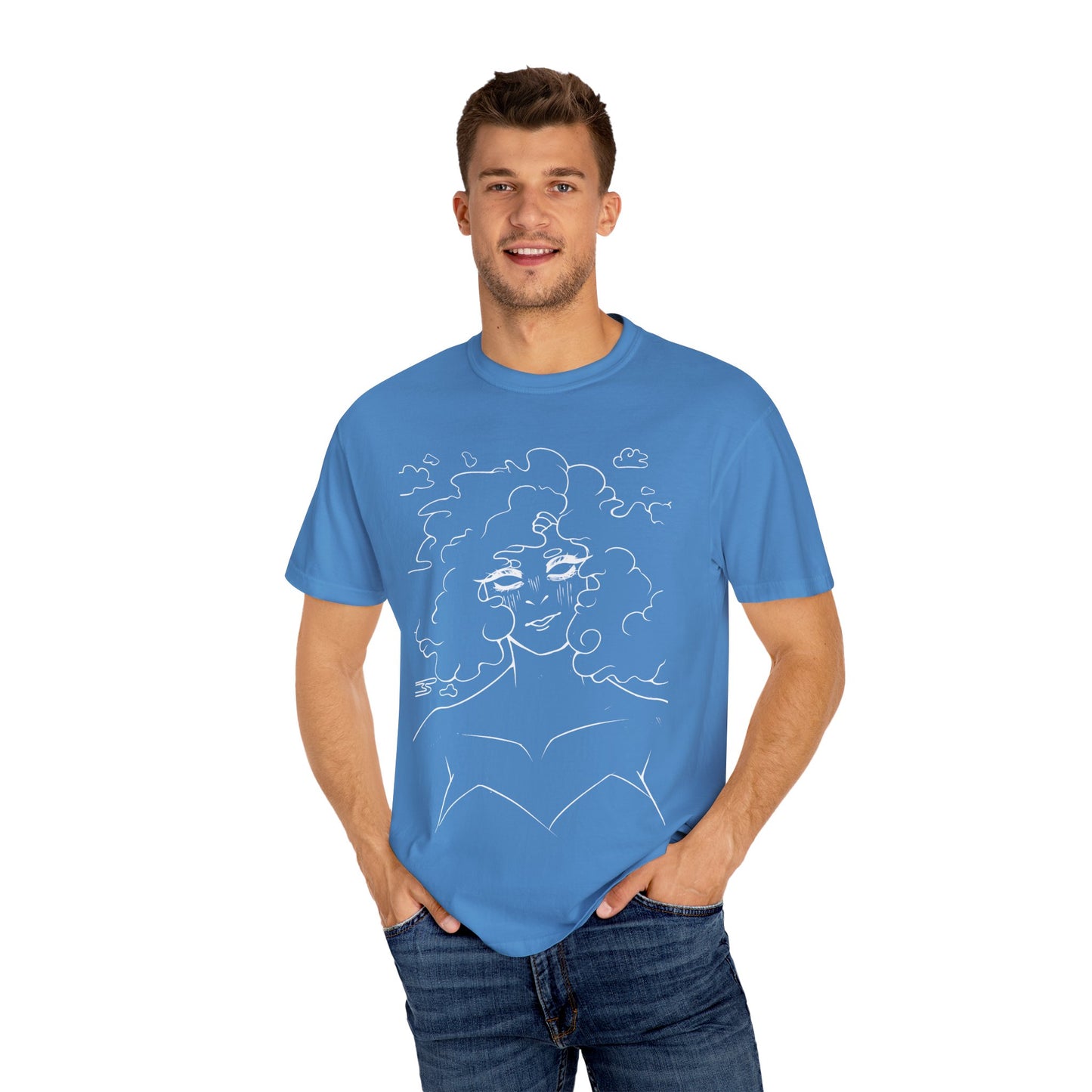 Copy of Copy of Unisex Garment-Dyed T-shirt - Air Girl