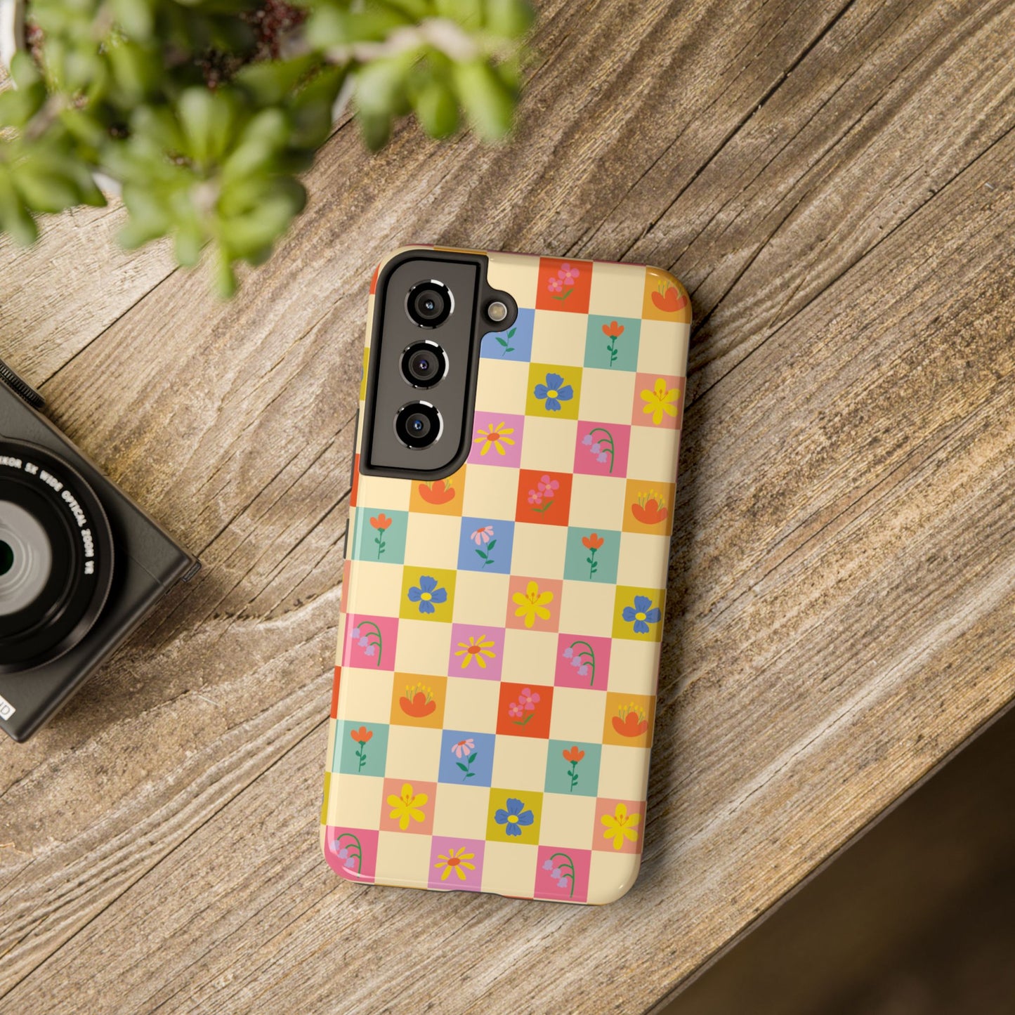 Tough Phone Cases - Flower Pattern