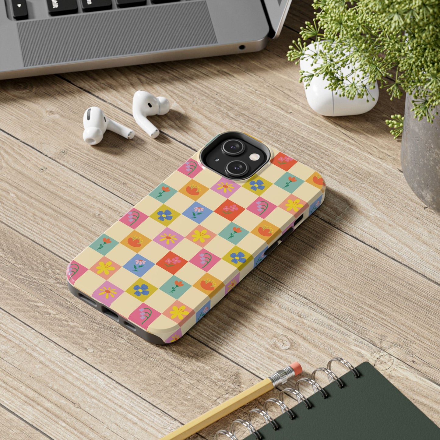 Tough Phone Cases - Flower Pattern