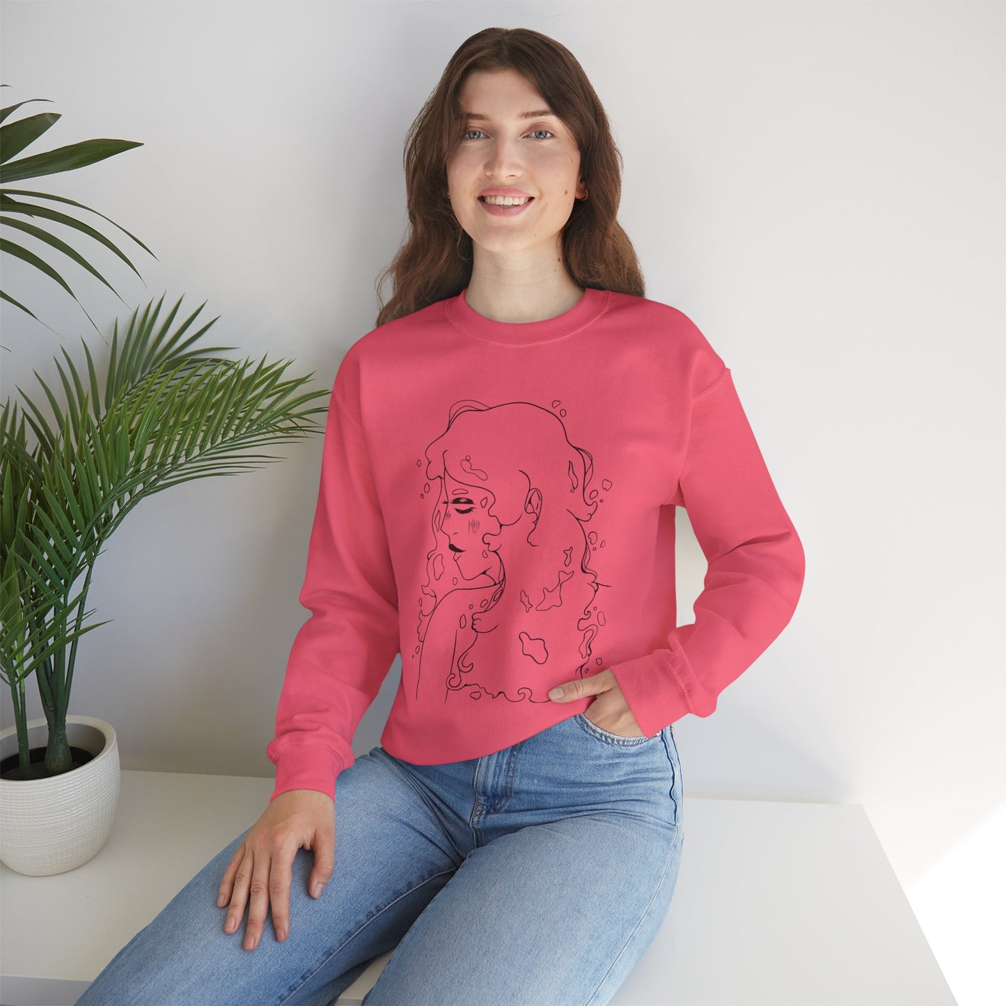Unisex Heavy Blend™ Crewneck Sweatshirt - Water Girl