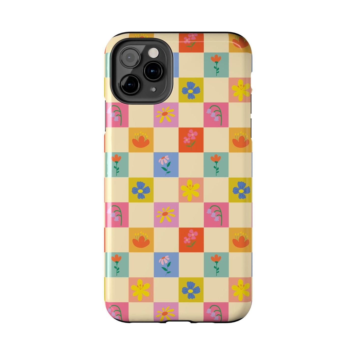 Tough Phone Cases - Flower Pattern