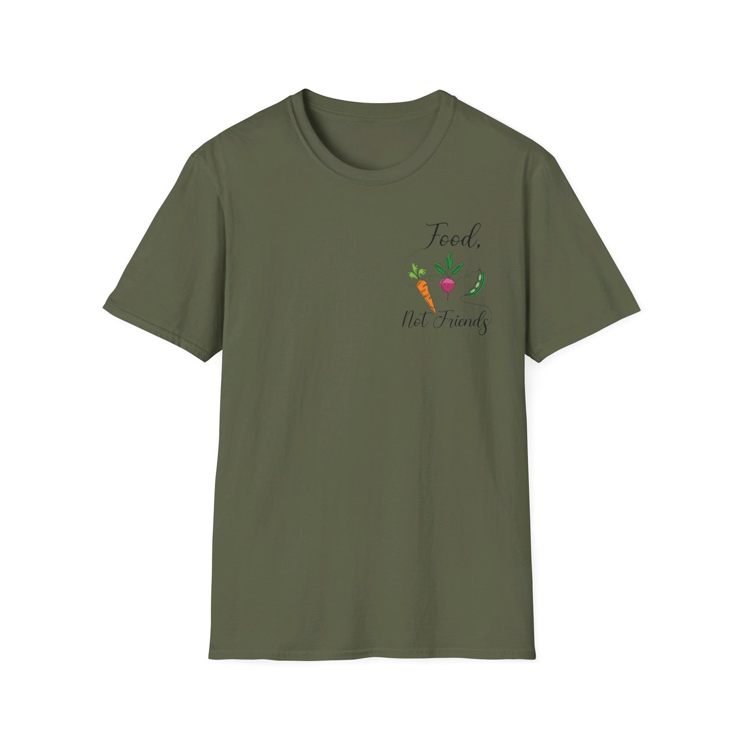 Unisex Softstyle T-Shirt - Vegan Design