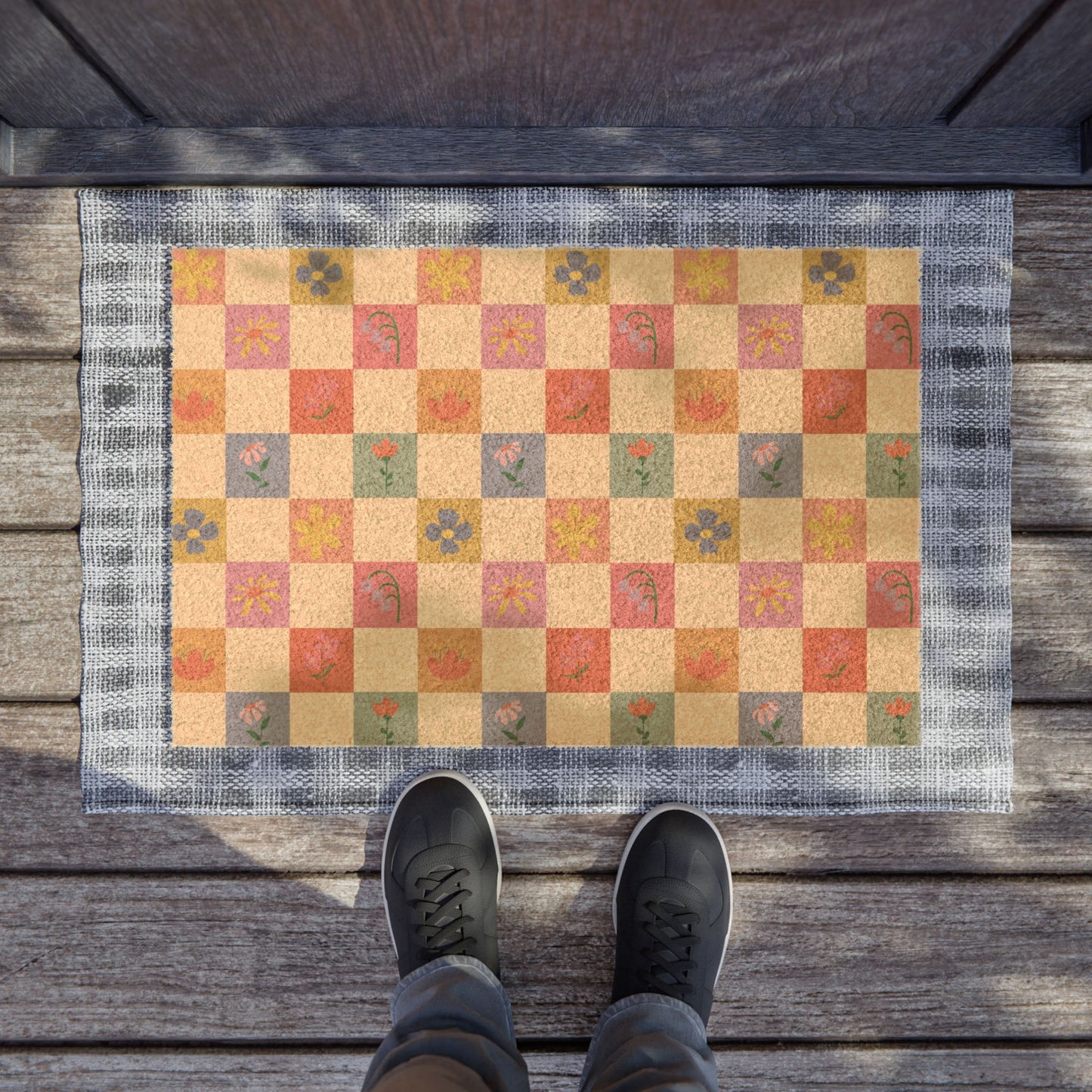 Doormat - Flower Pattern