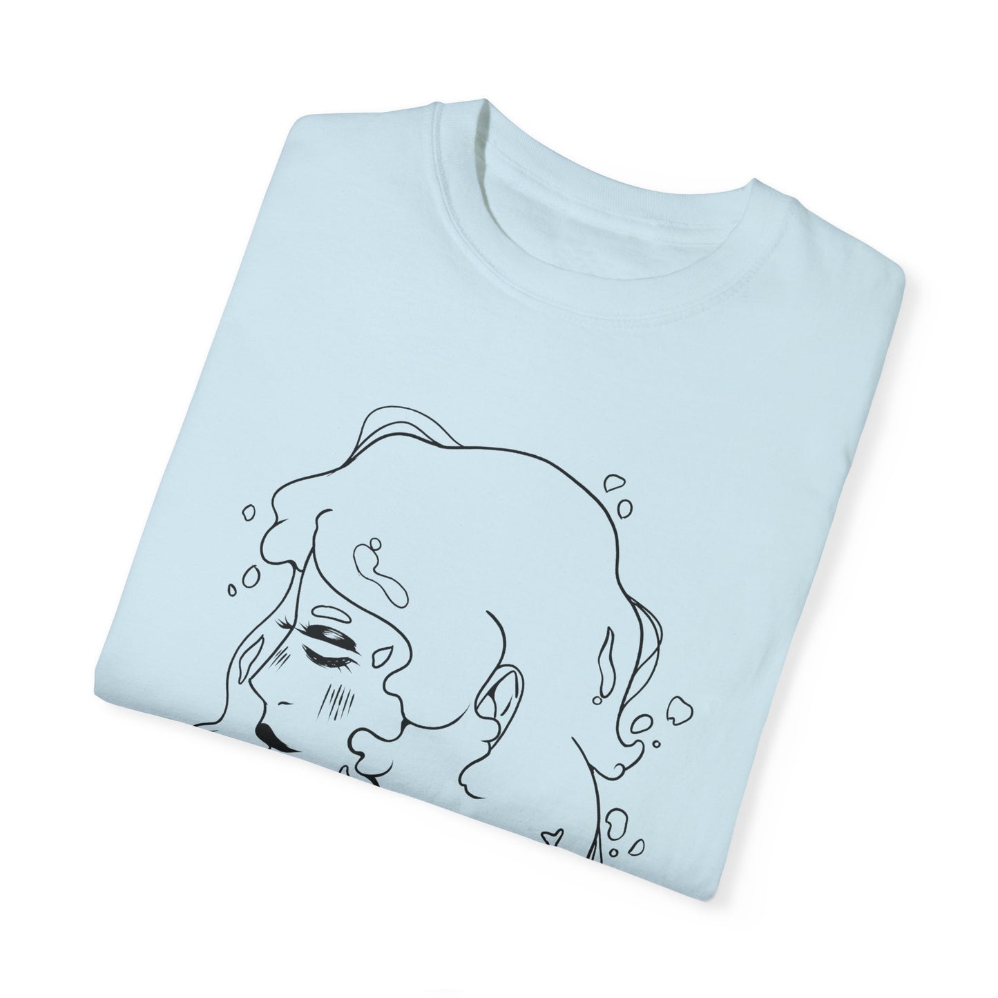 Unisex Garment-Dyed T-shirt - Water Girl