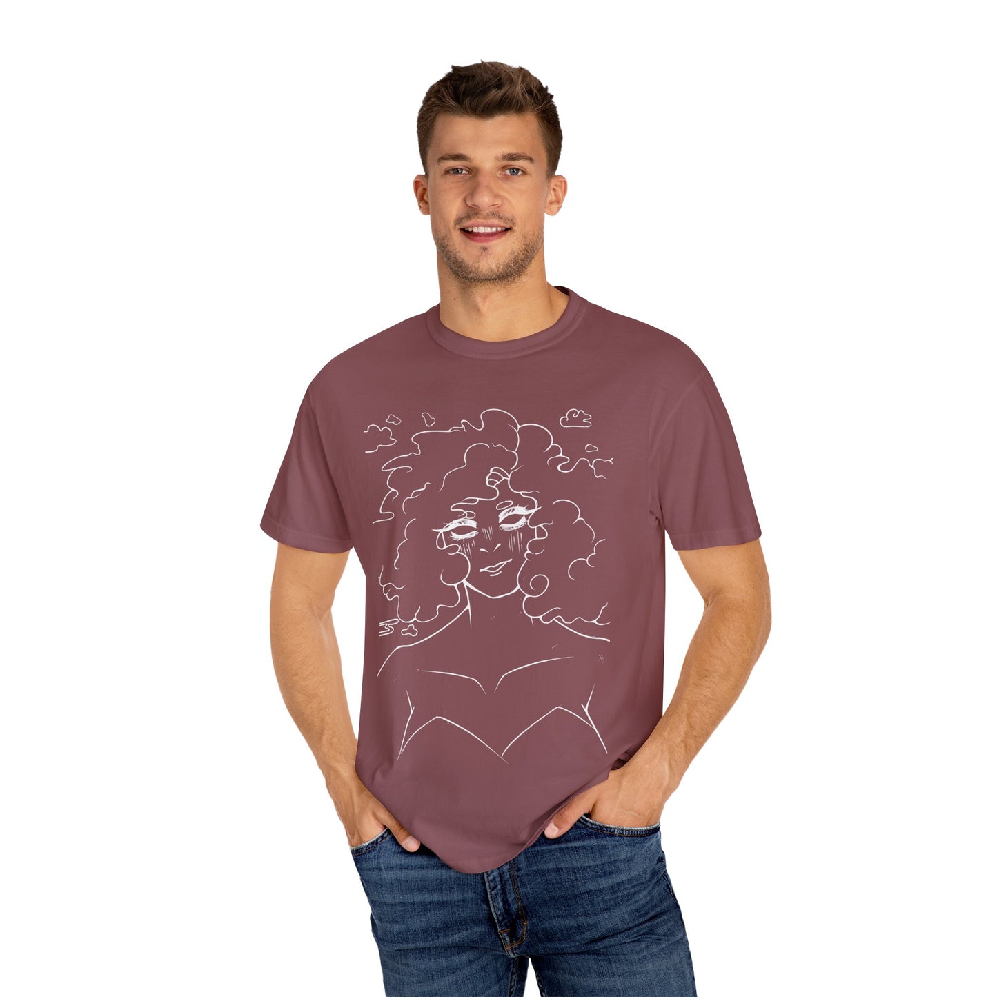 Copy of Copy of Unisex Garment-Dyed T-shirt - Air Girl