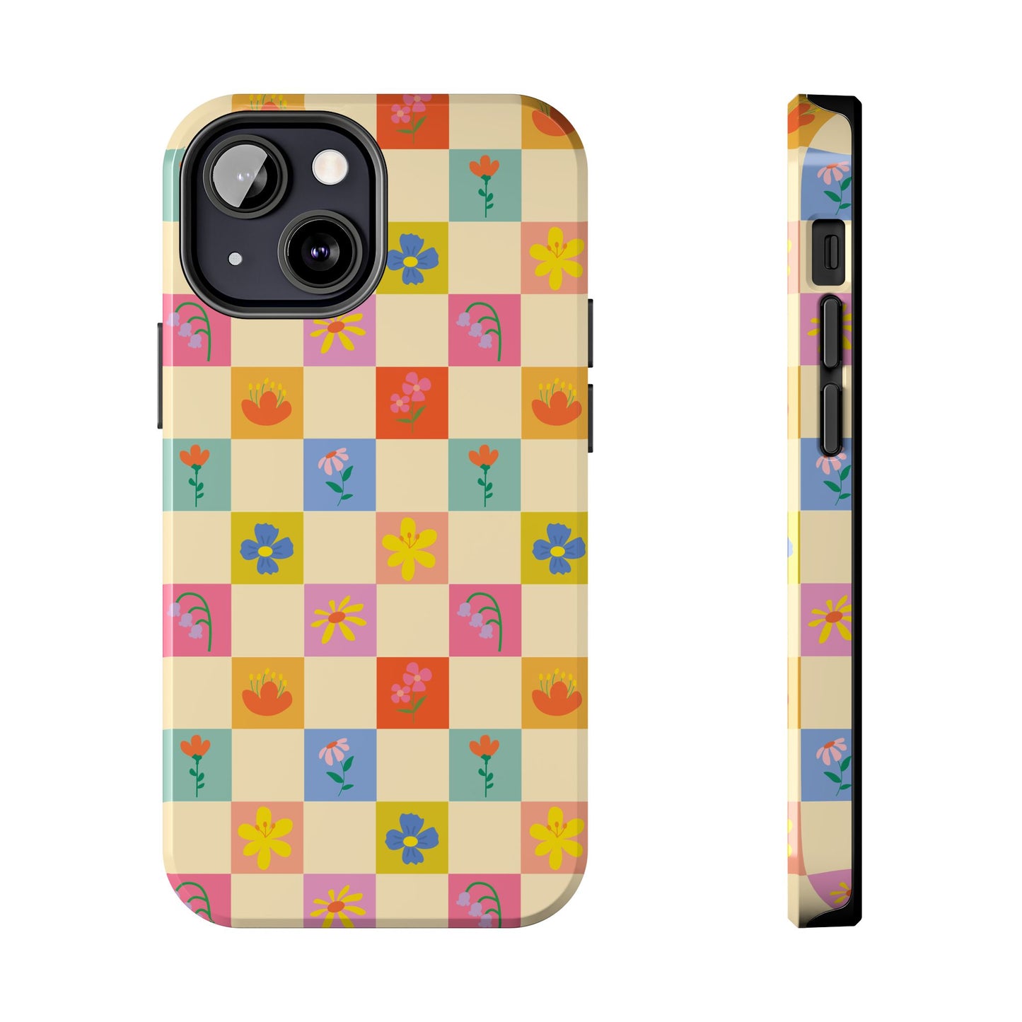 Tough Phone Cases - Flower Pattern