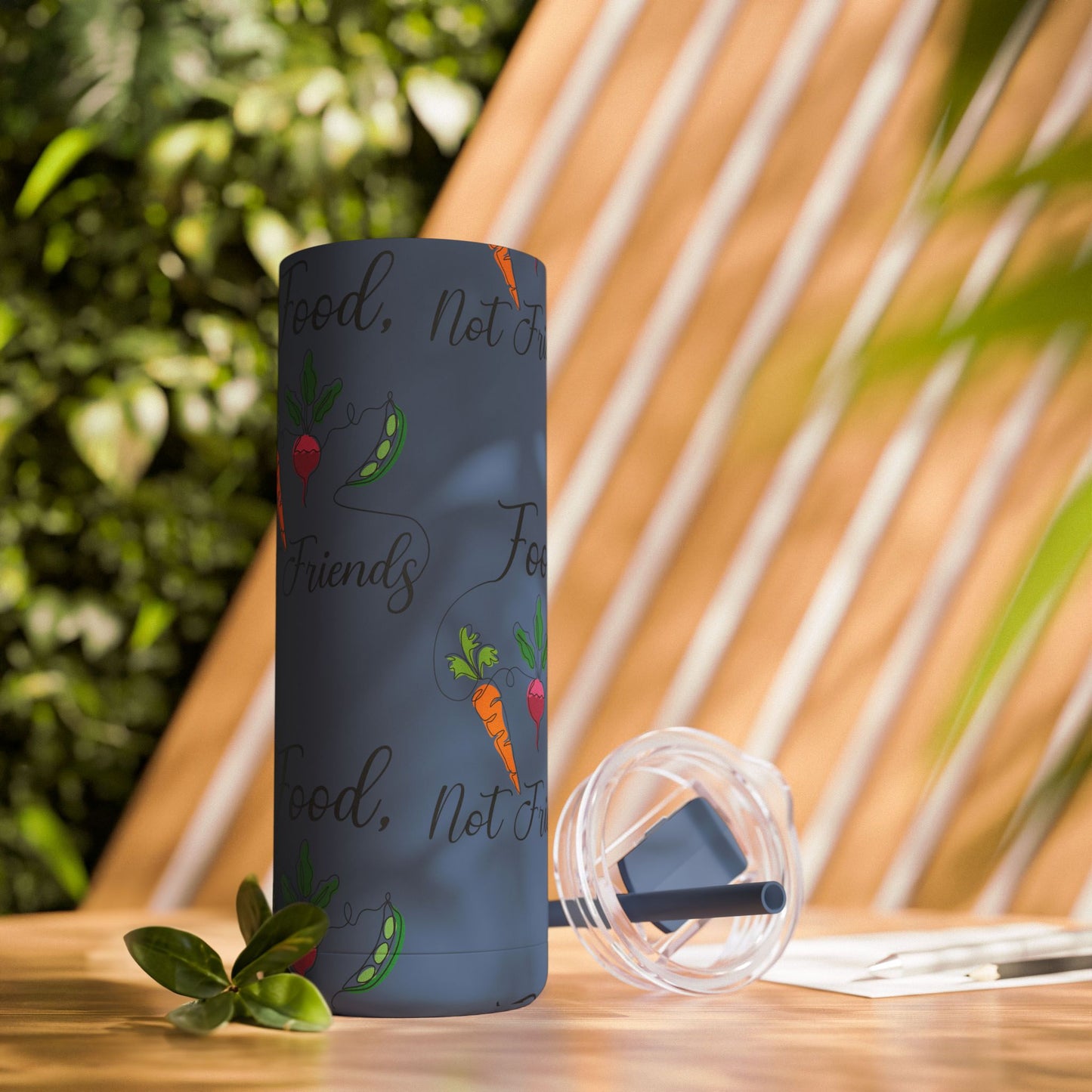 Maars Maker Skinny Matte Tumbler, 20oz - Vegan Design