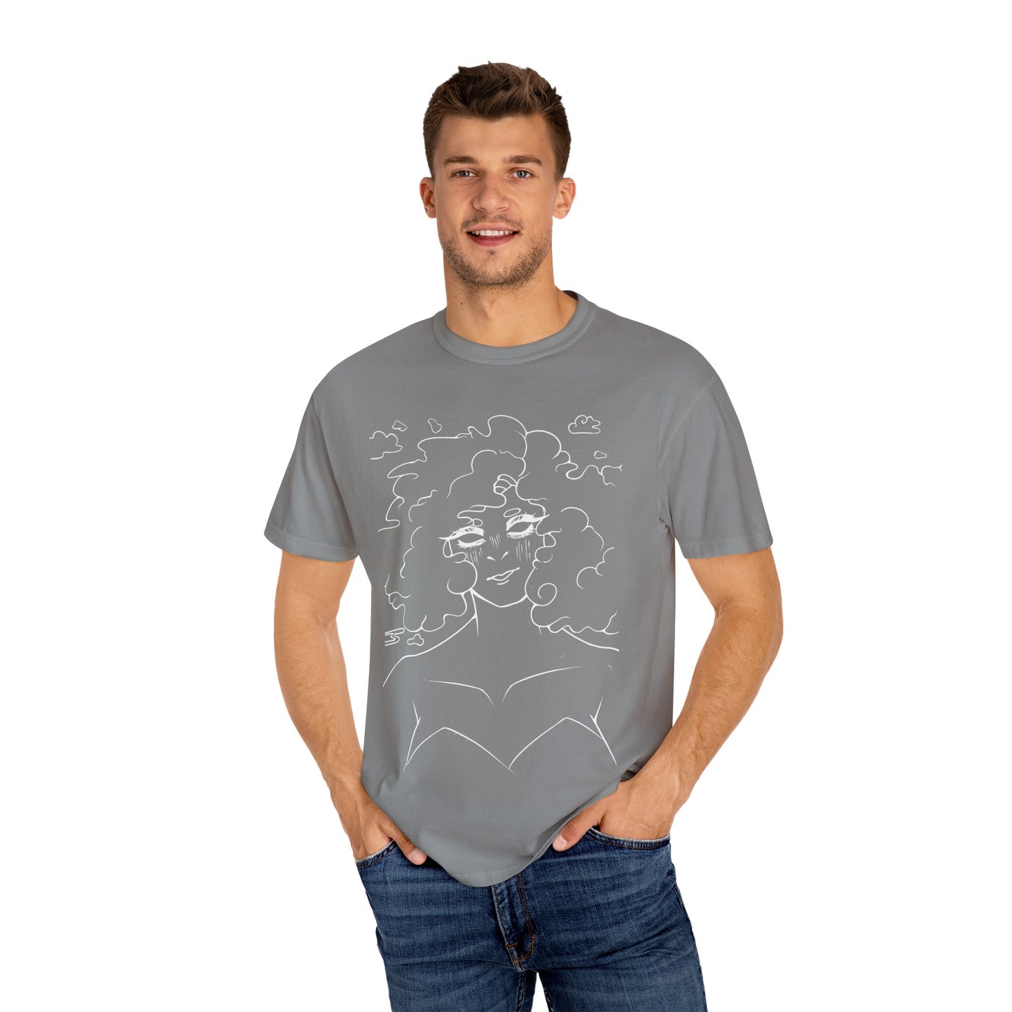 Copy of Copy of Unisex Garment-Dyed T-shirt - Air Girl