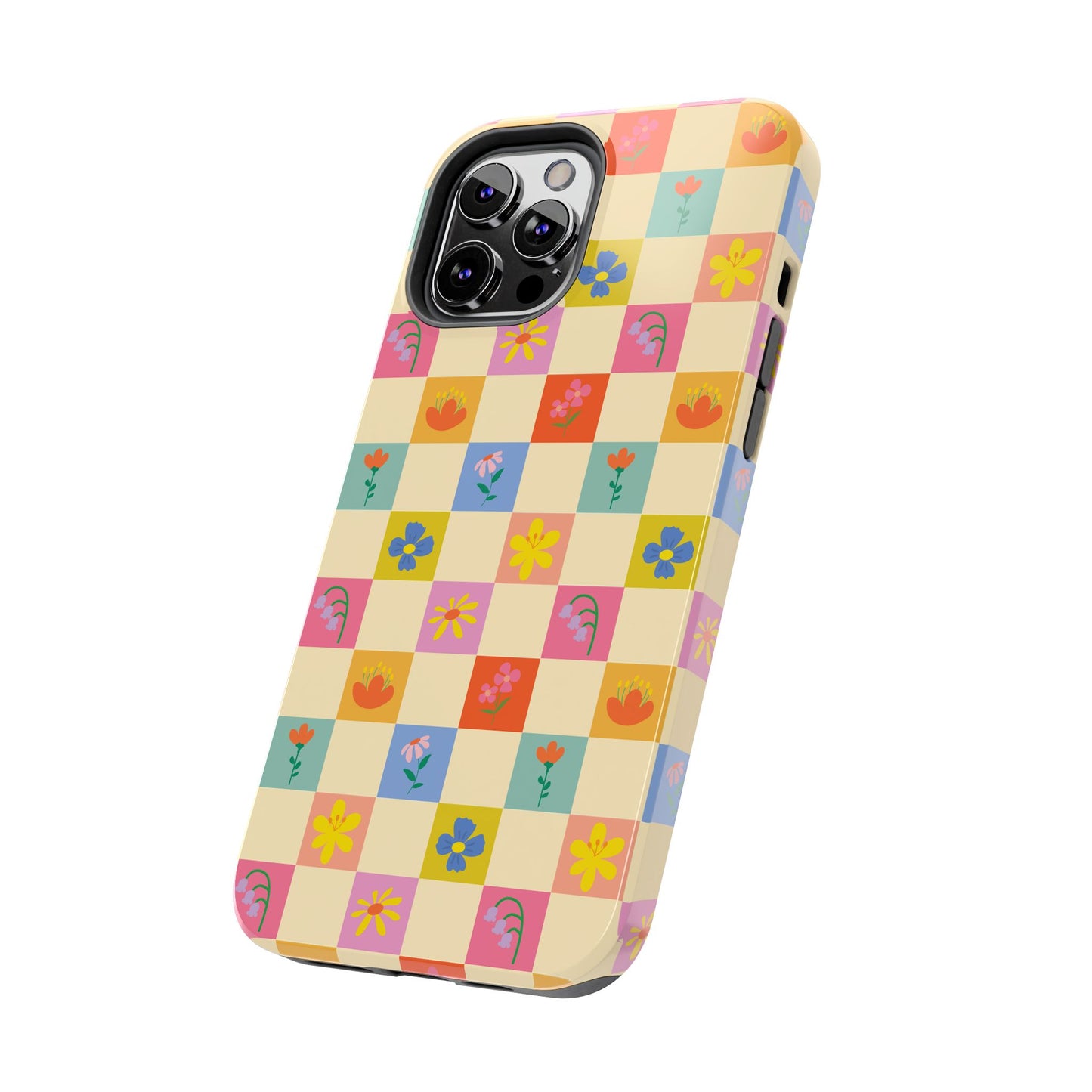 Tough Phone Cases - Flower Pattern