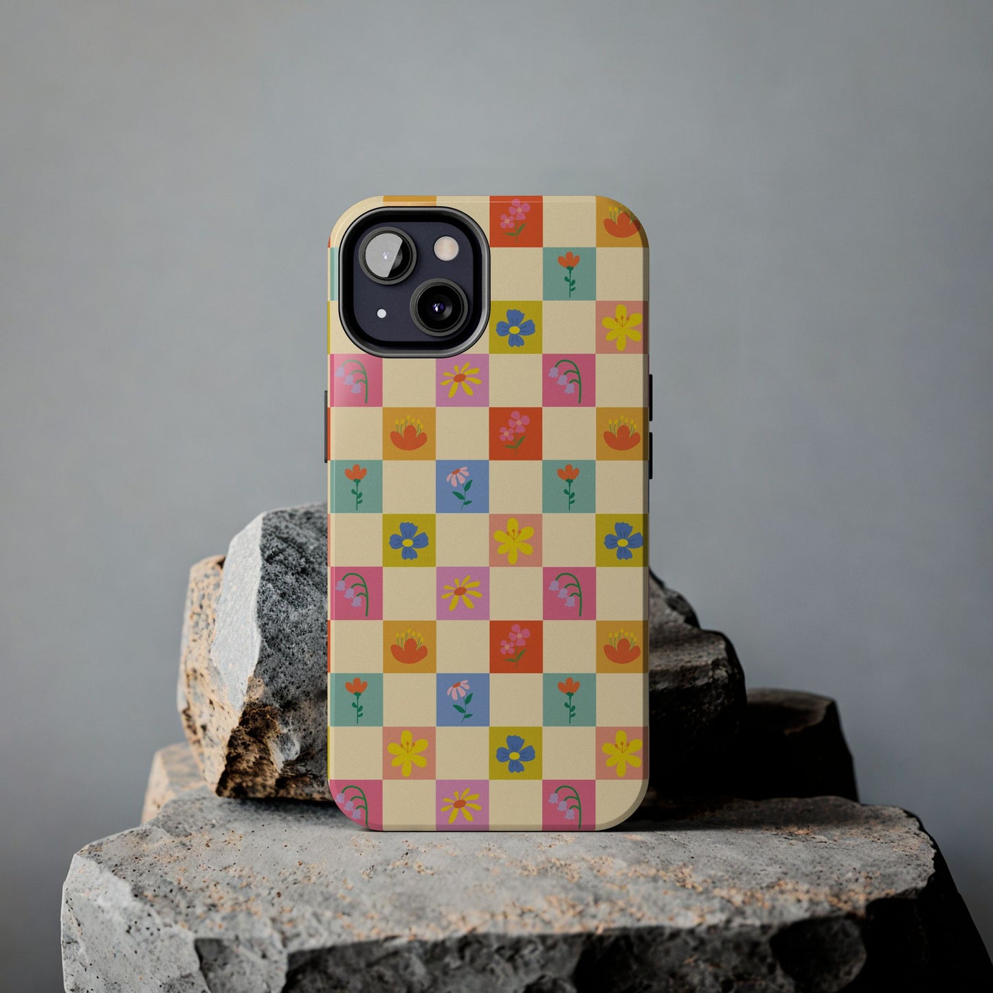 Tough Phone Cases - Flower Pattern