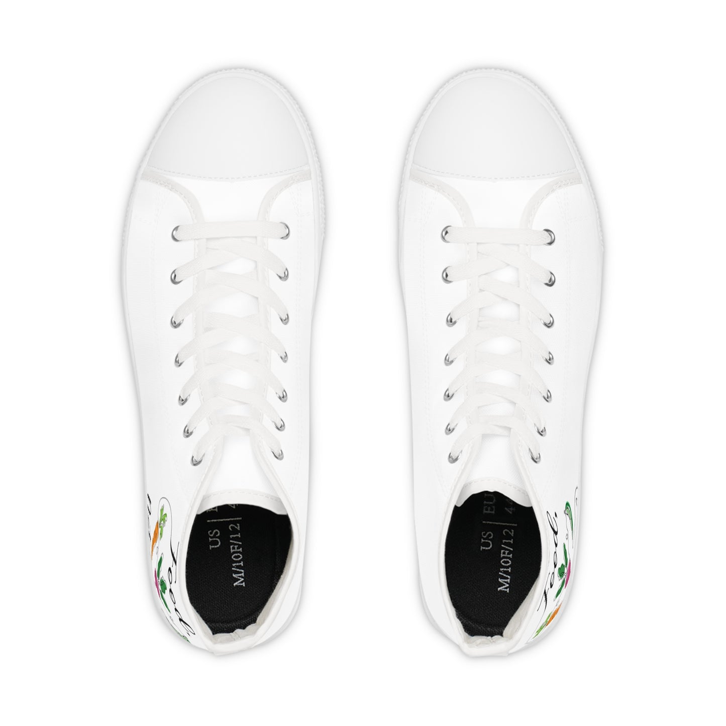Men's High Top Sneakers - Vegan Design