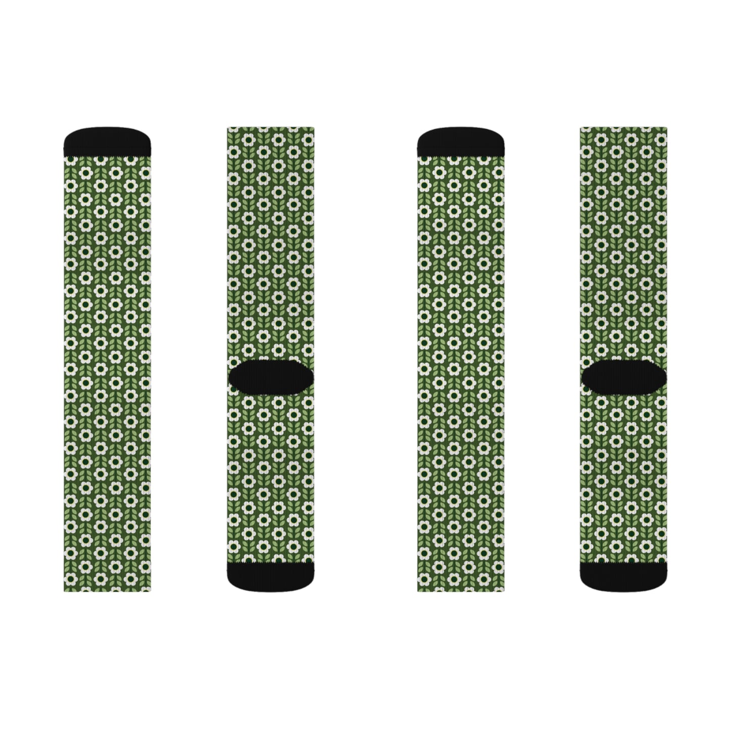 Sublimation Socks - Daisy Maze