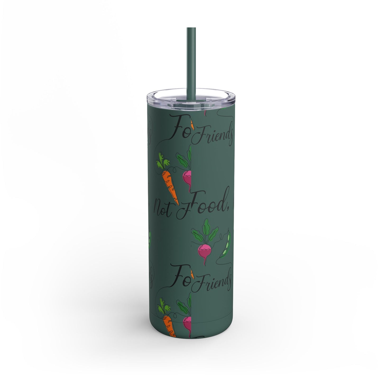 Maars Maker Skinny Matte Tumbler, 20oz - Vegan Design