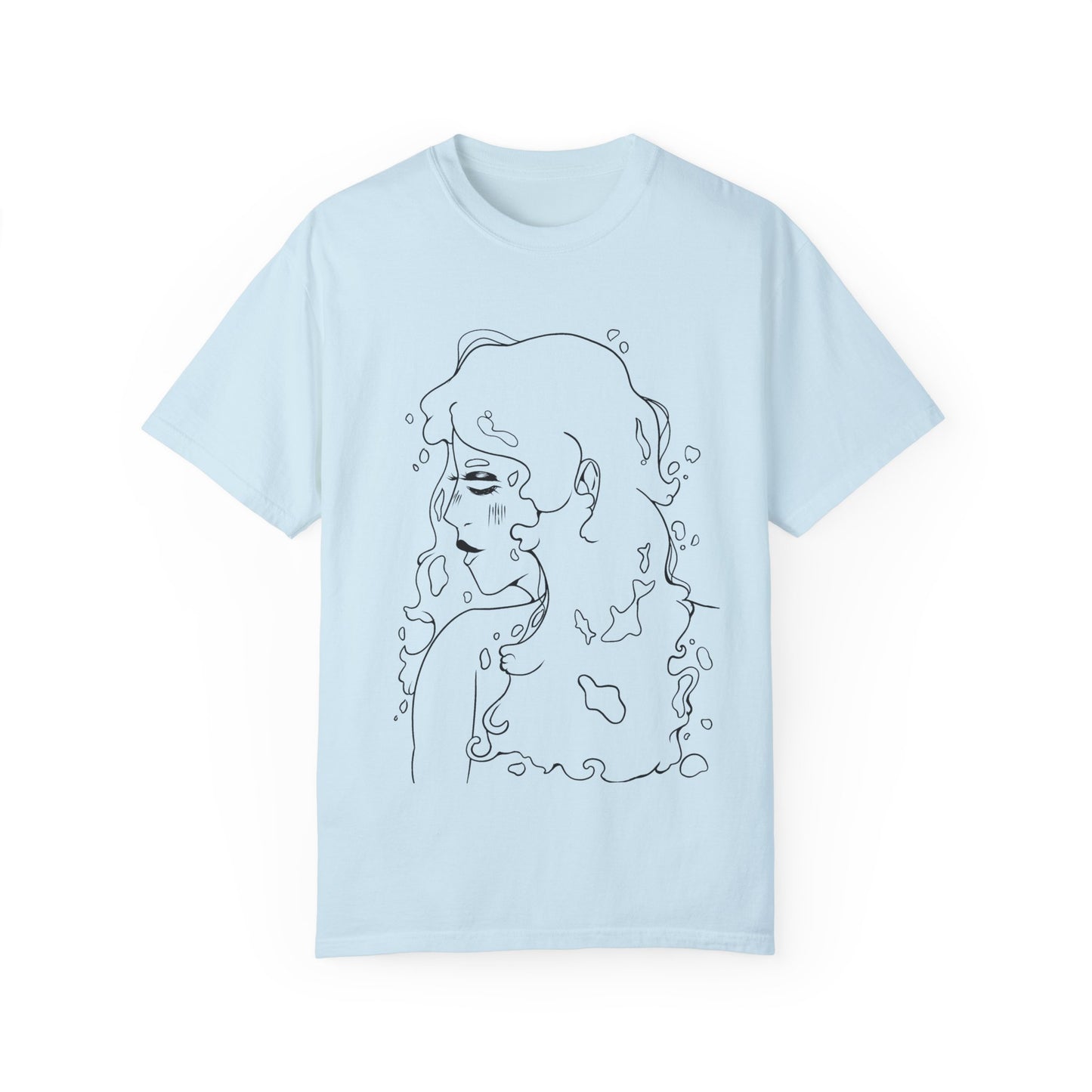 Unisex Garment-Dyed T-shirt - Water Girl