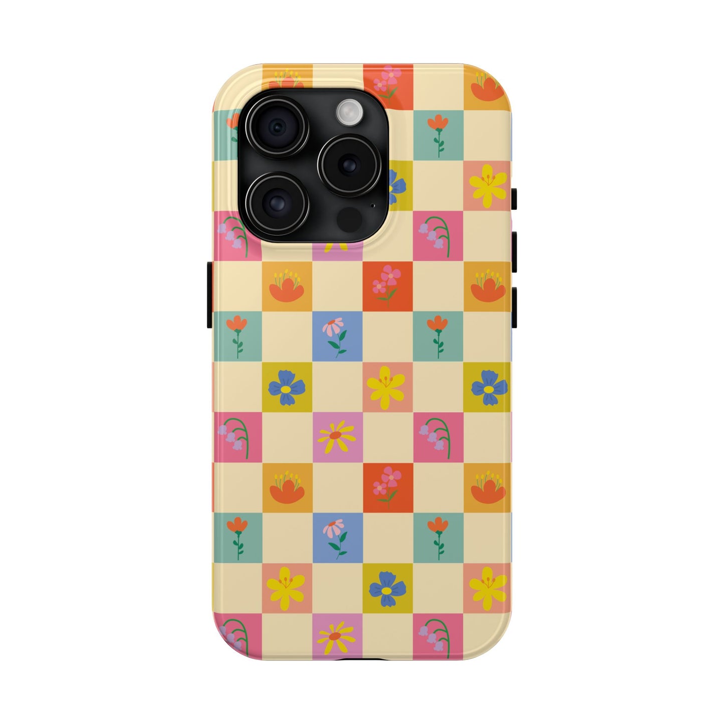 Tough Phone Cases - Flower Pattern