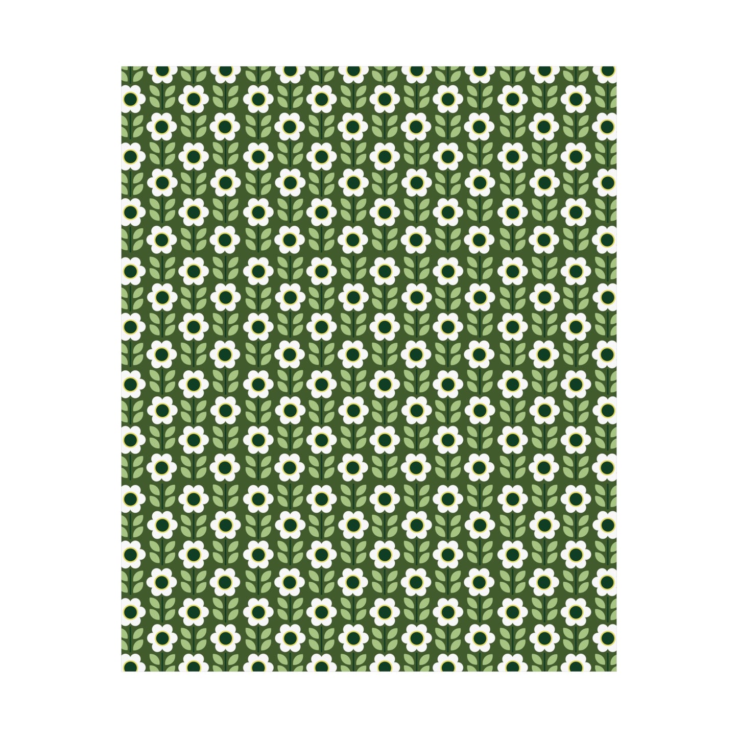 Matte Vertical Posters - Daisy Maze