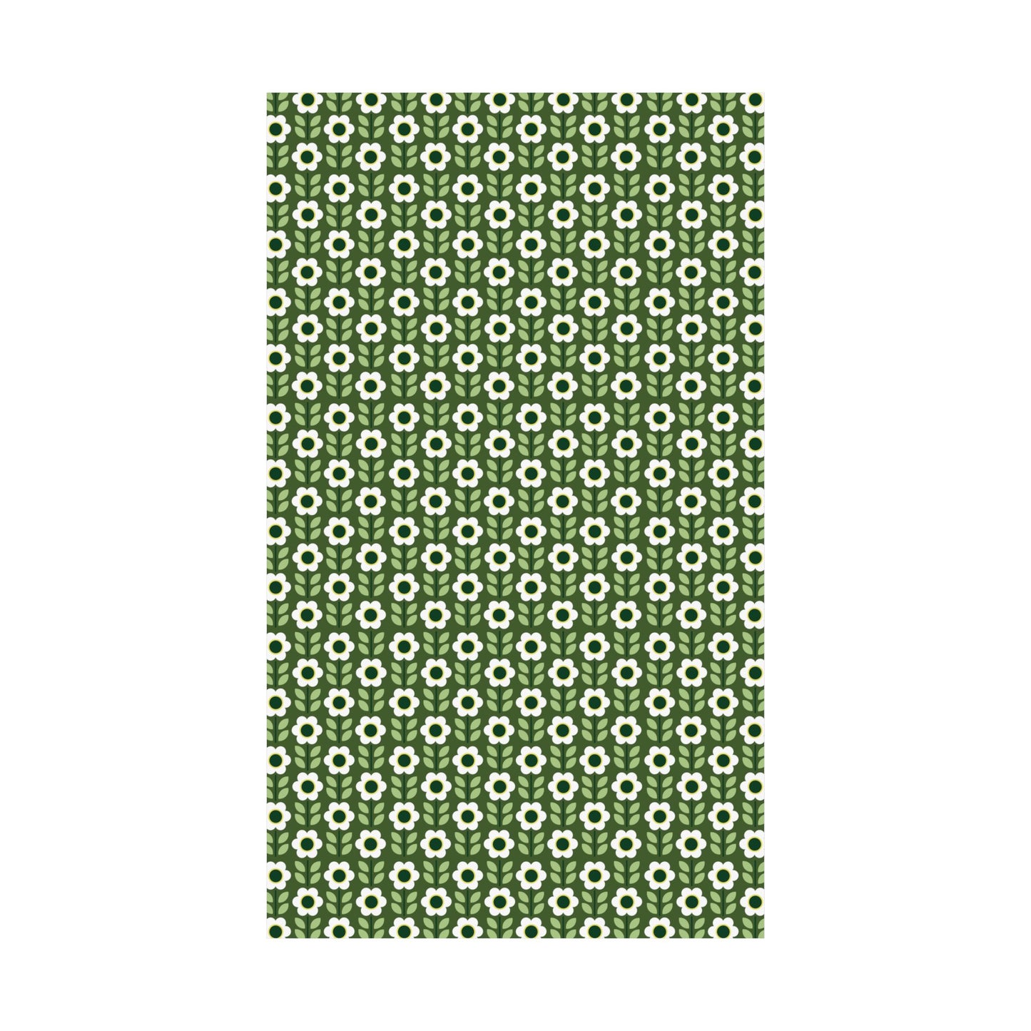 Matte Vertical Posters - Daisy Maze