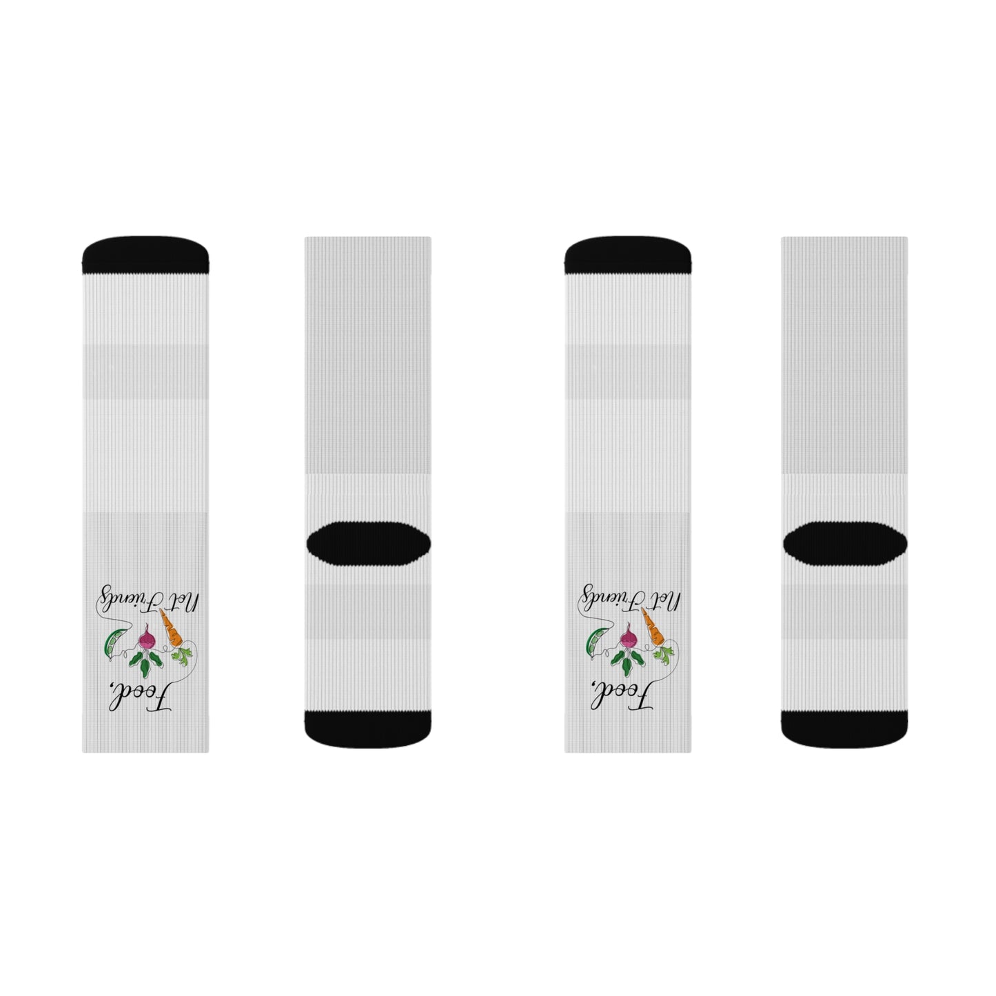 Sublimation Socks - Vegan Design