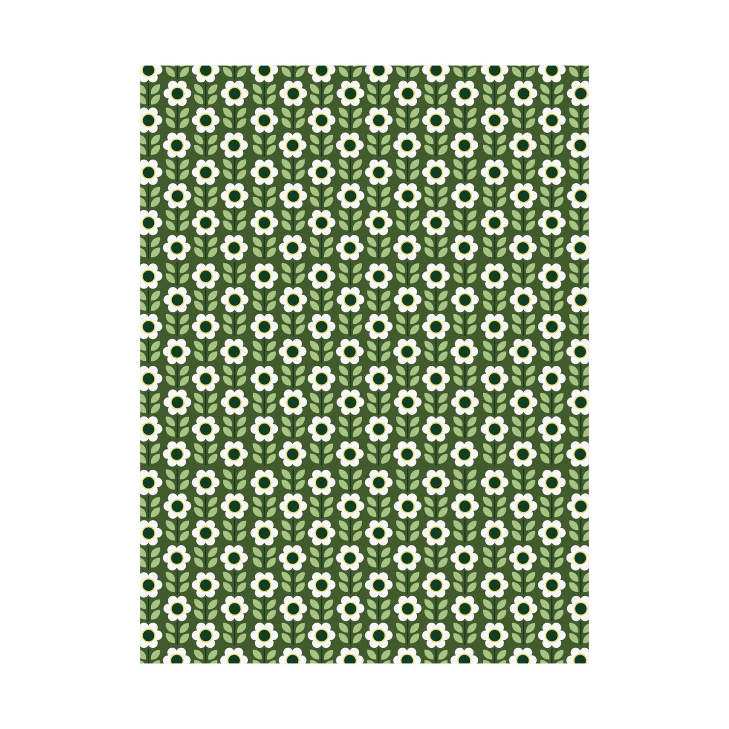 Matte Vertical Posters - Daisy Maze