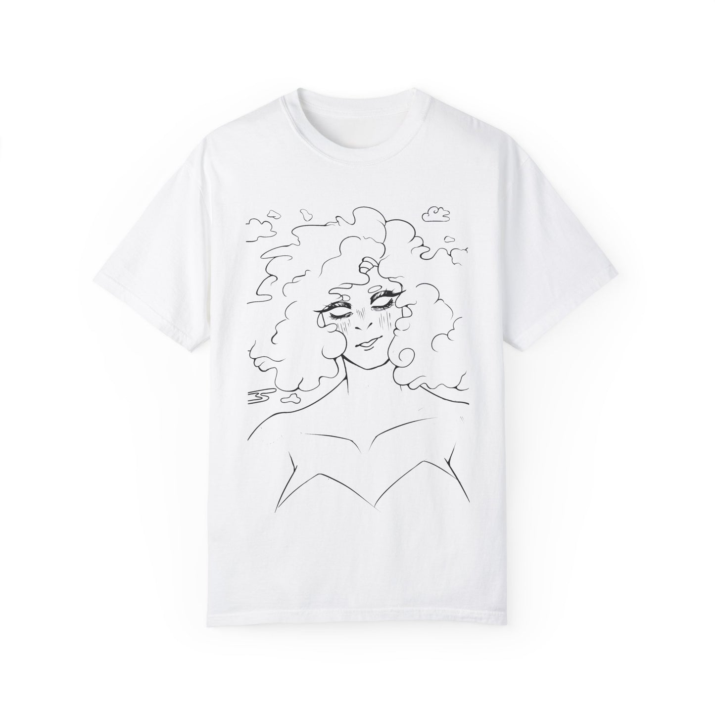 Copy of Unisex Garment-Dyed T-shirt - Air Girl