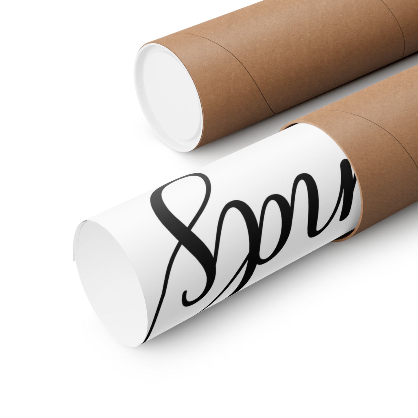 Matte Vertical Posters - Vegan Design