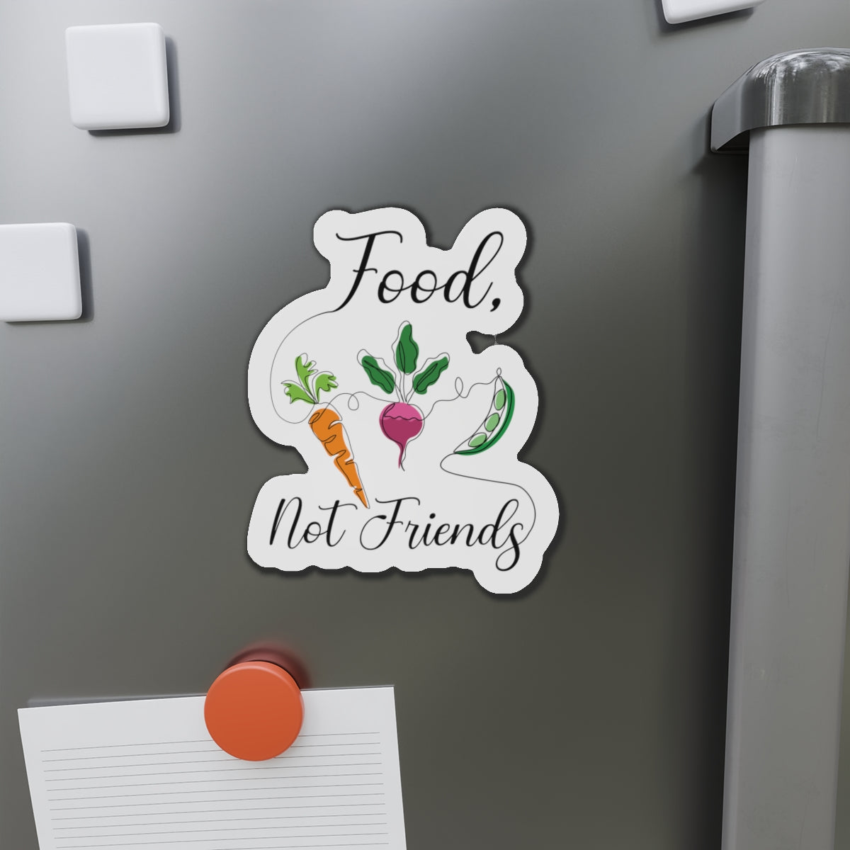Die-Cut Magnets - Vegan design