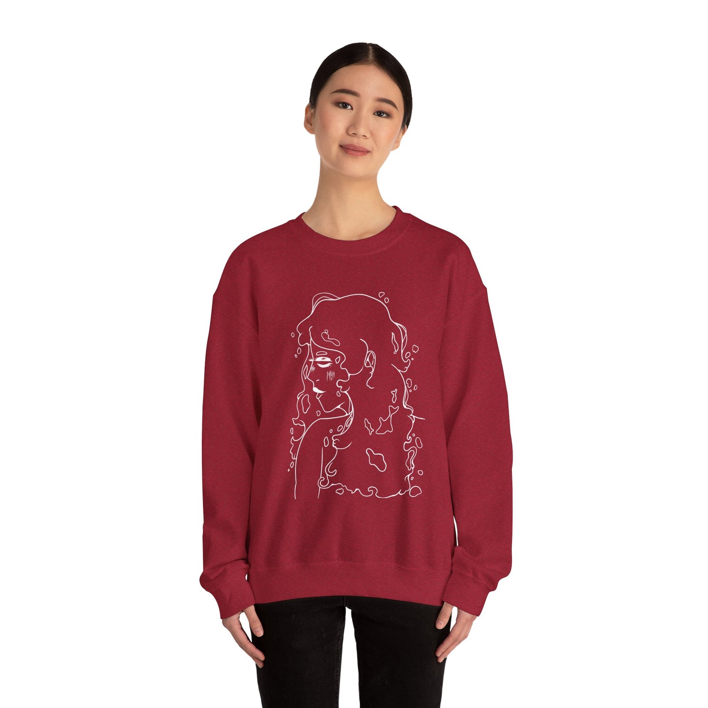 Copy of Unisex Heavy Blend™ Crewneck Sweatshirt - Water Girl