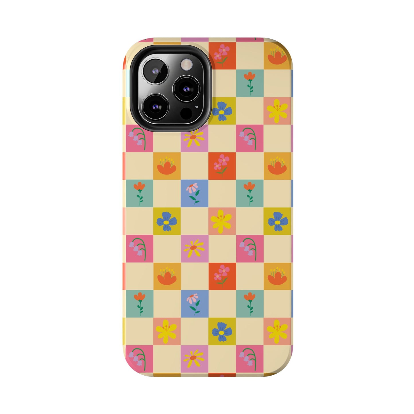 Tough Phone Cases - Flower Pattern