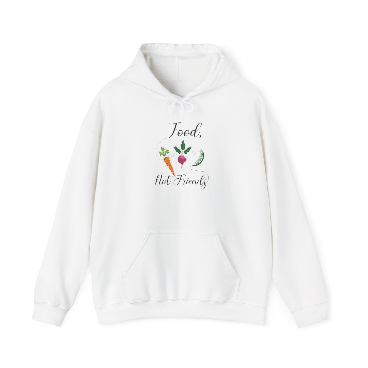 Unisex Heavy Blend™ Hooded Sweatshirt - Food not Friends