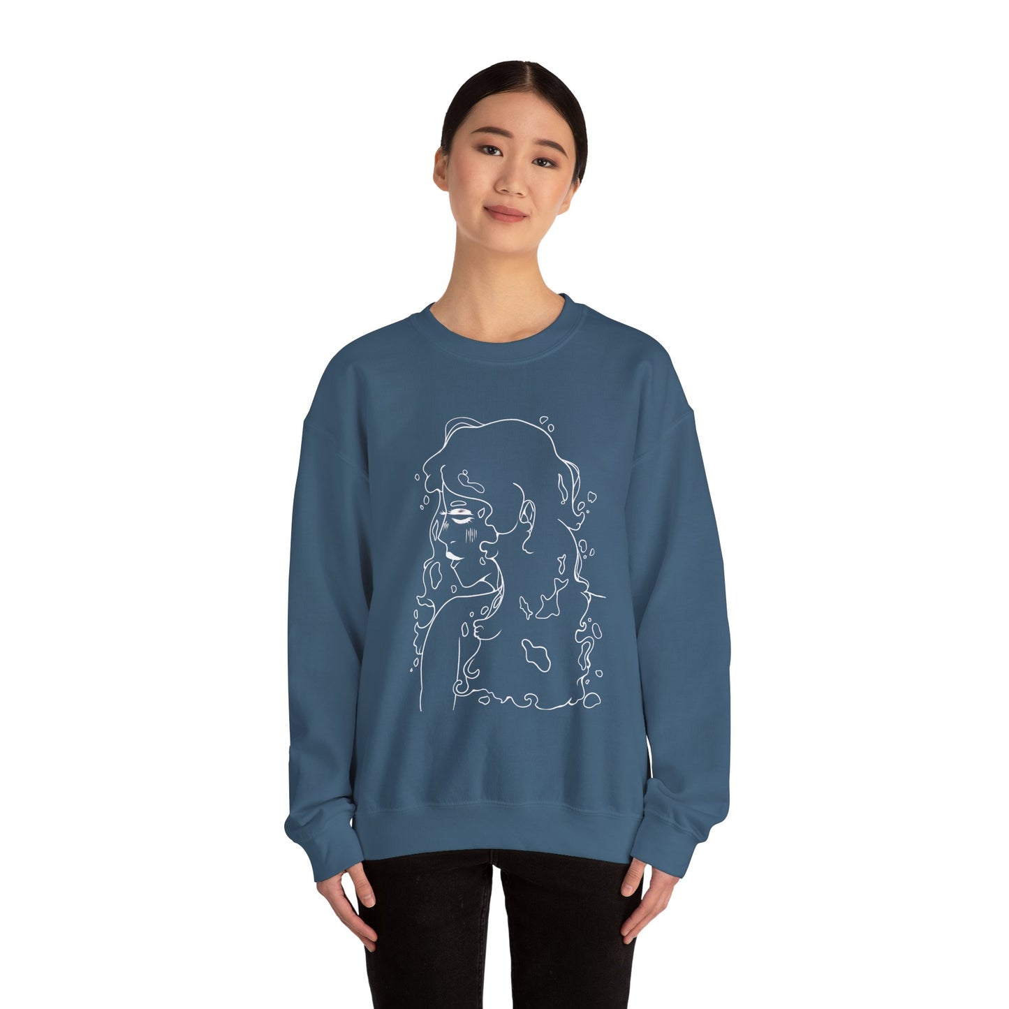 Copy of Unisex Heavy Blend™ Crewneck Sweatshirt - Water Girl