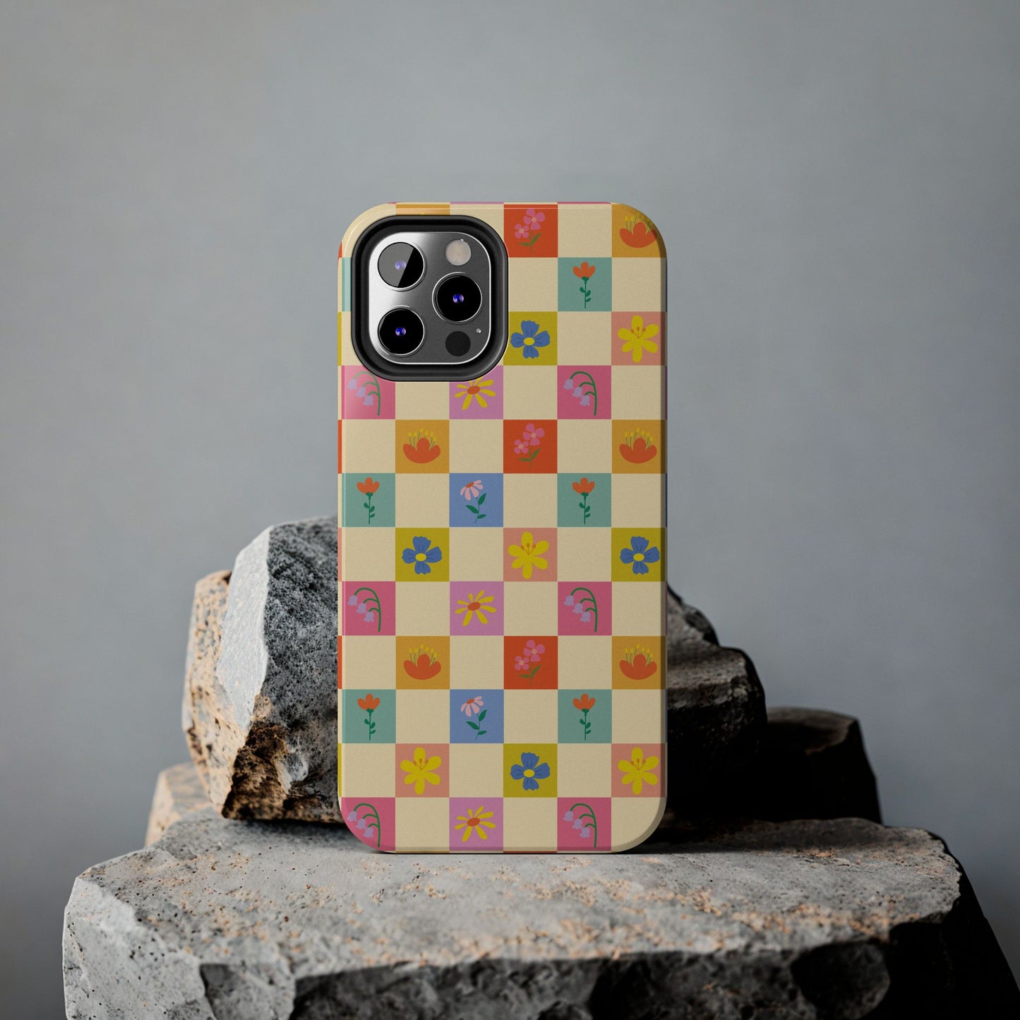 Tough Phone Cases - Flower Pattern